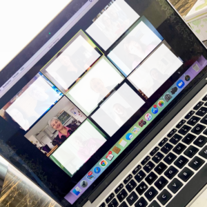 Gruppen Treffen online Fragen und Antworten über Zoom